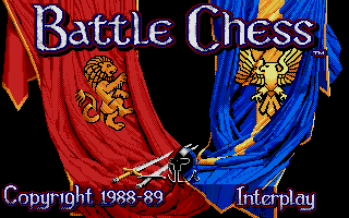 Battle Chess title screen for Atari ST